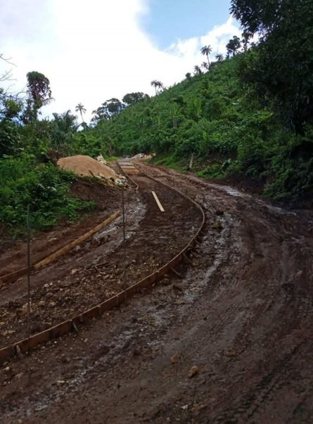 2. 360 meter FRC Pavement at Loltong Hill North Pentecost