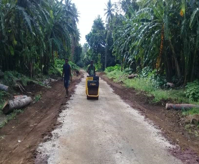 5. Construction of Cobble avement from the Airport to Bigwota 450m